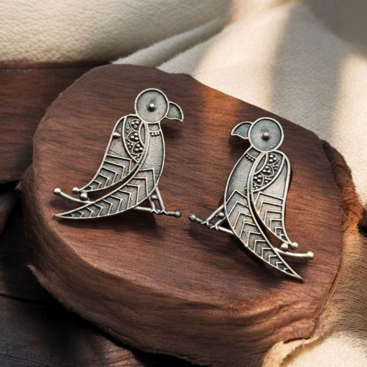 Cute Bird Stud Earrings