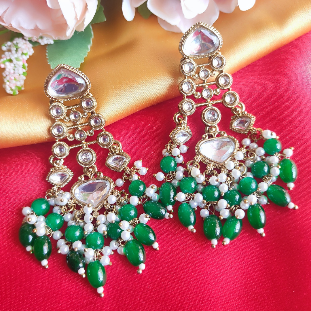 Kundan earrings