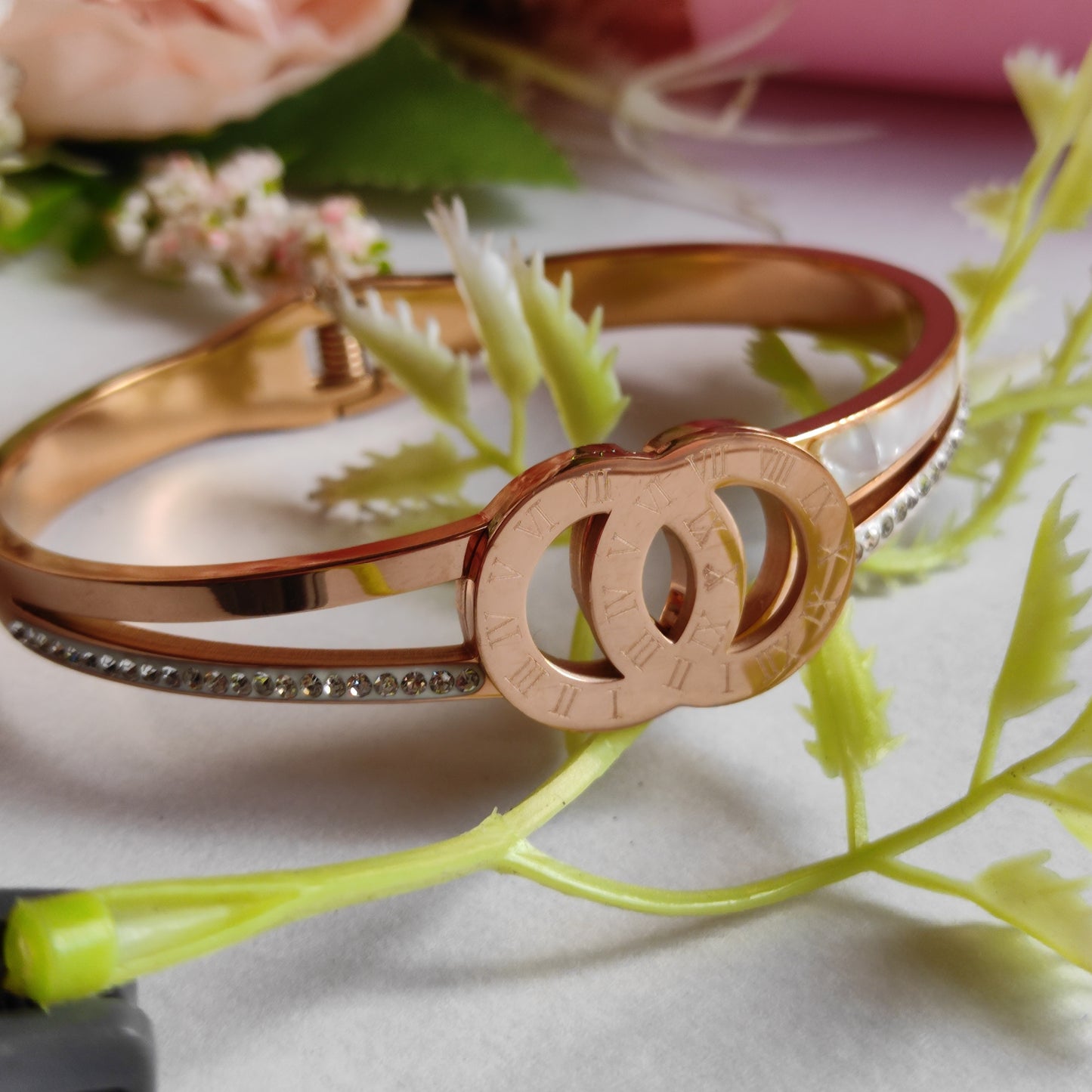 Roman numbers Anti tarnish bracelets