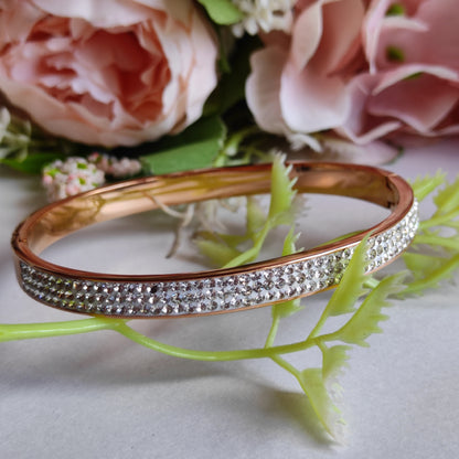 All round CZ stones beautiful Anti tarnish bracelets
