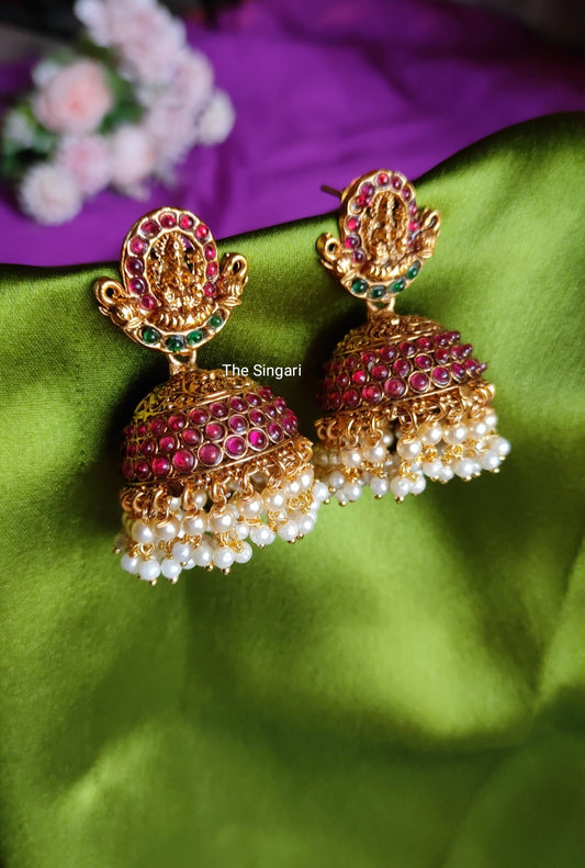Traditional Premium Matte finish jhumka earrings