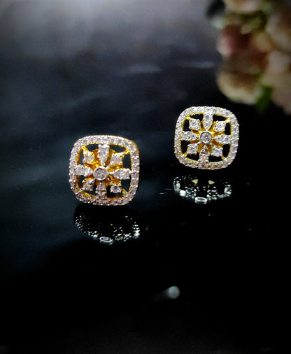 Zircon studs | Diamond like | Elegant design
