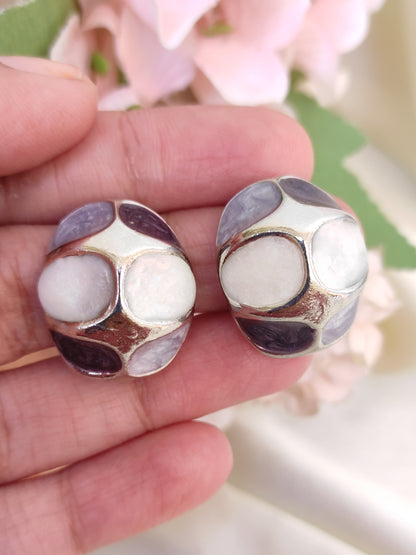 Simple studs for office/ college - Grey