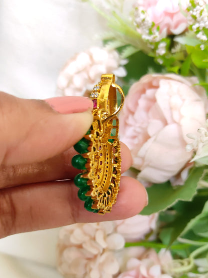 Lord Ganesh Pendant- Green