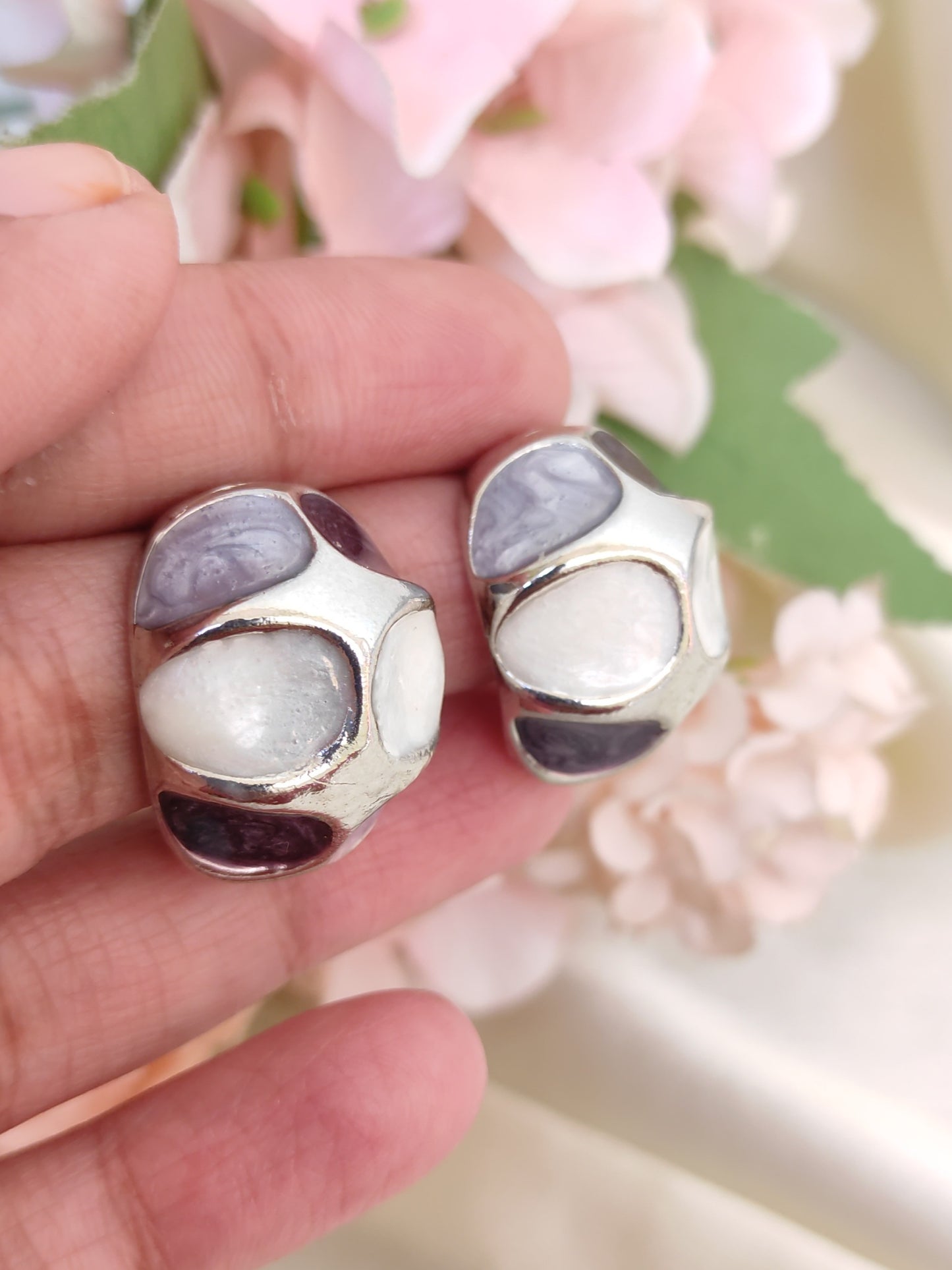 Simple studs for office/ college - Grey